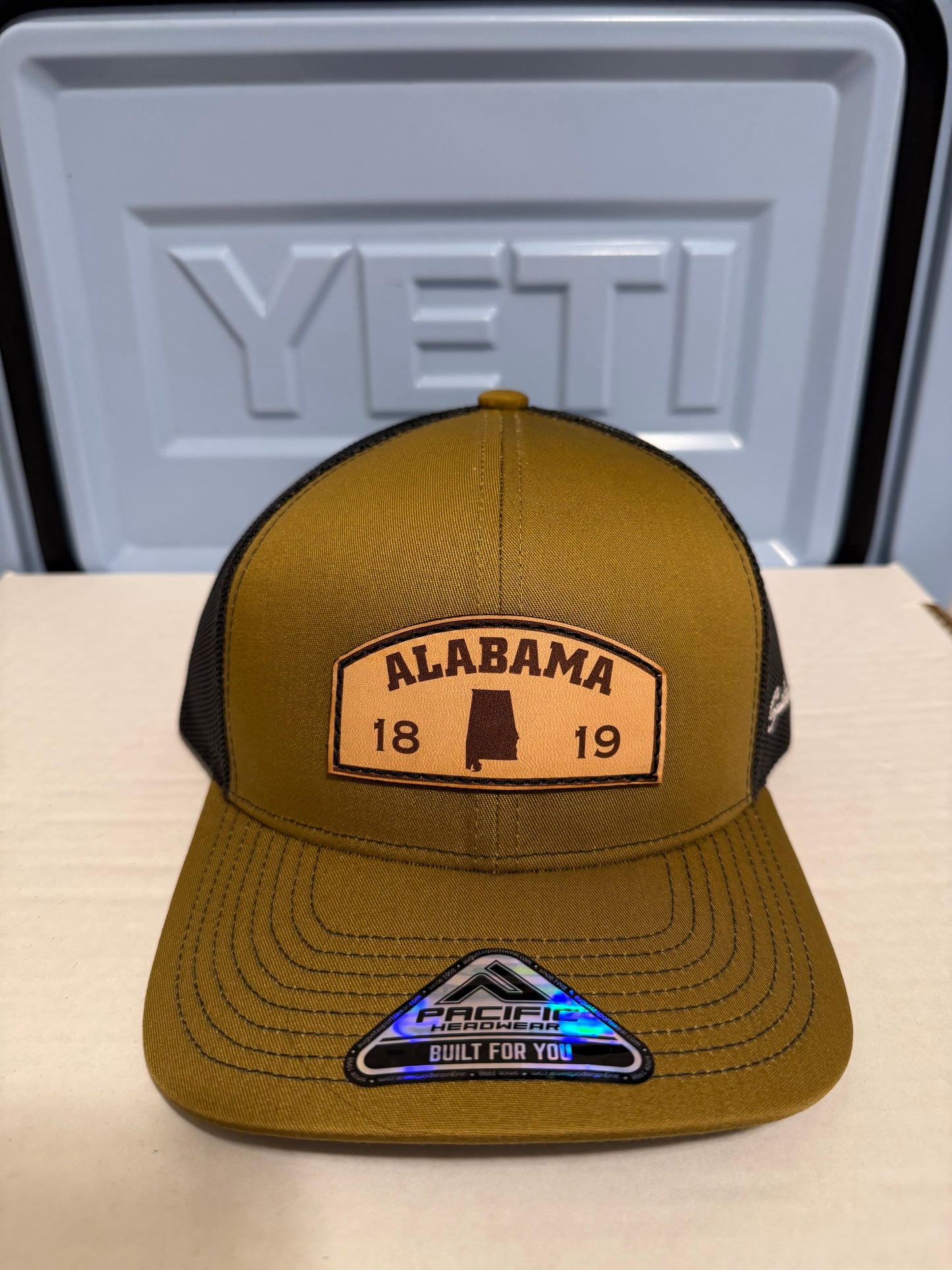 Alabama Est. Round Top SnapBack Trucker Hat